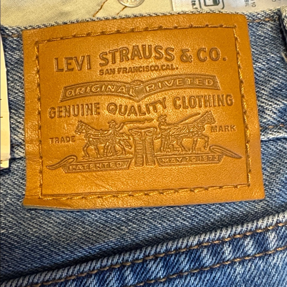 Levi's Blue Denim Maxi Skirt - Picture 9 of 12